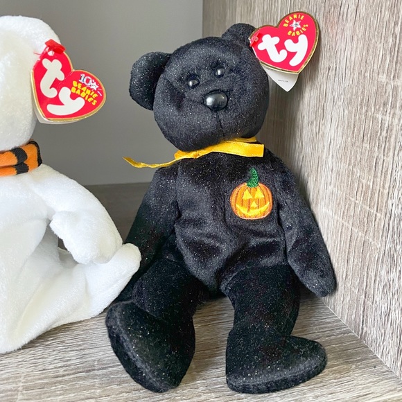 🎃👻 2 Halloween Ty Beanie Babies - Picture 4 of 5
